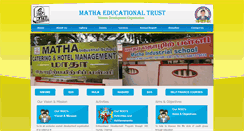 Desktop Screenshot of mathaeducationaltrust.com