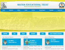 Tablet Screenshot of mathaeducationaltrust.com